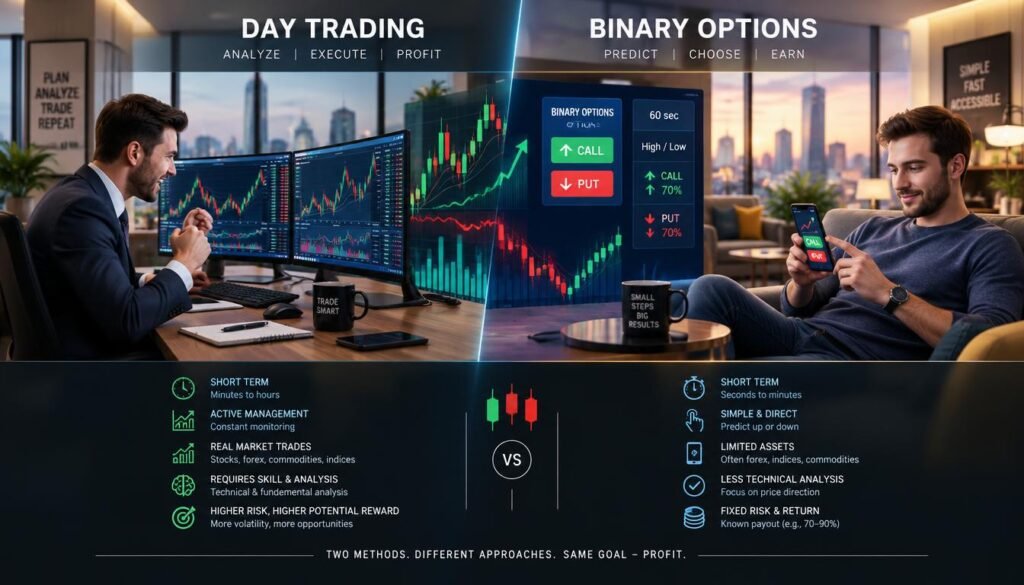 diferença entre day trade e opções binárias diferença entre day trade e opções binárias