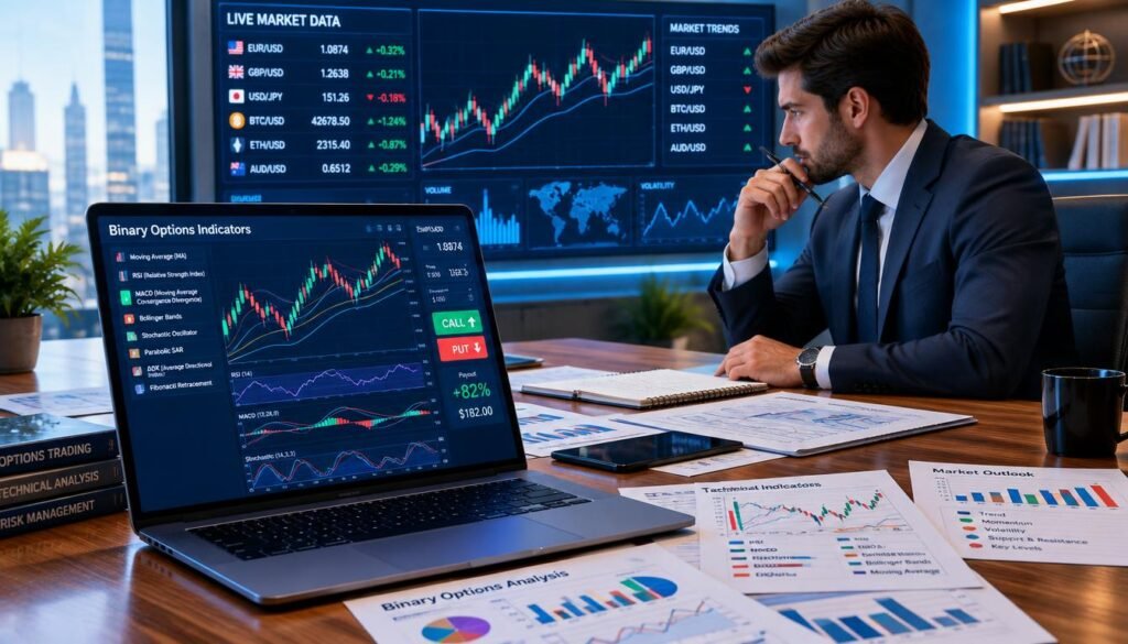 indicadores de opções binárias